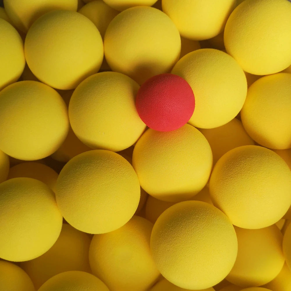 60mm soft light golf balls 4 color