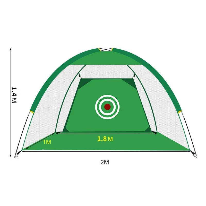 2M Golf Cage Practice Net