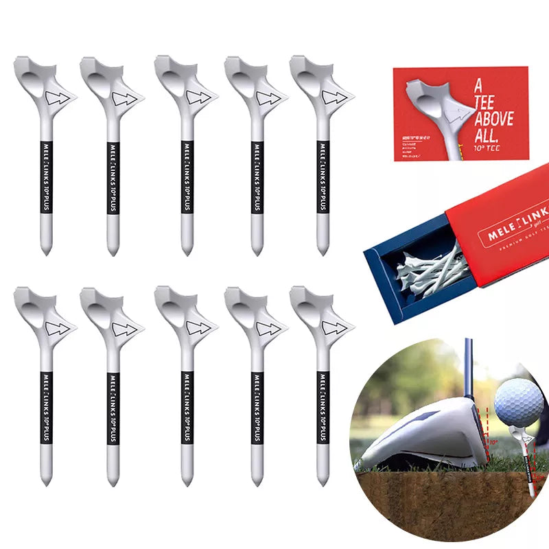 Golf Tees 10° Aiming Diagonal Insert