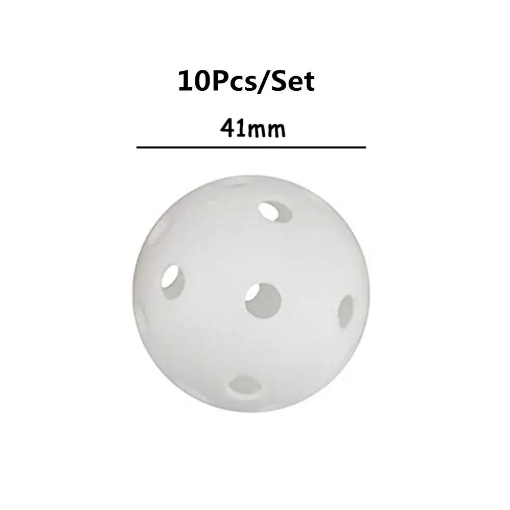 41mm White Indoor Golf Balls with Hole