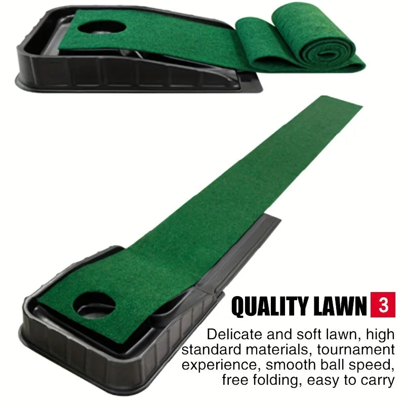 Auto Return Putting Mat