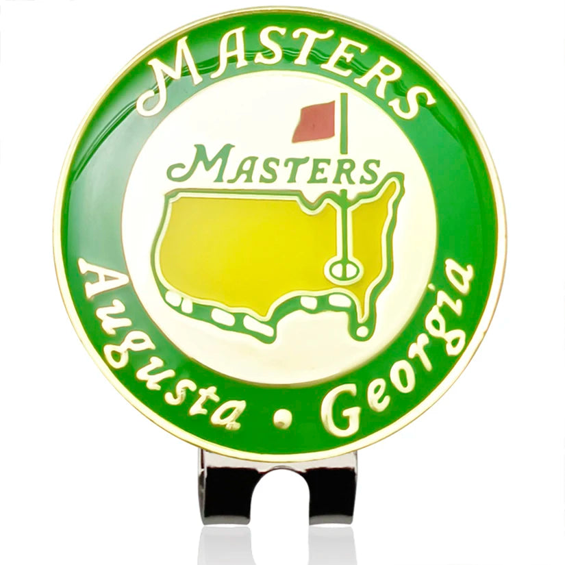 Golf Ball Marker With Hat Clip
