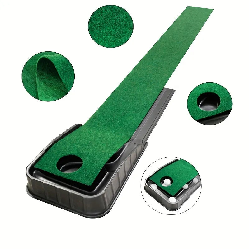 Auto Return Putting Mat